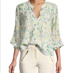 Flowery double layer blouse 🌼🌿